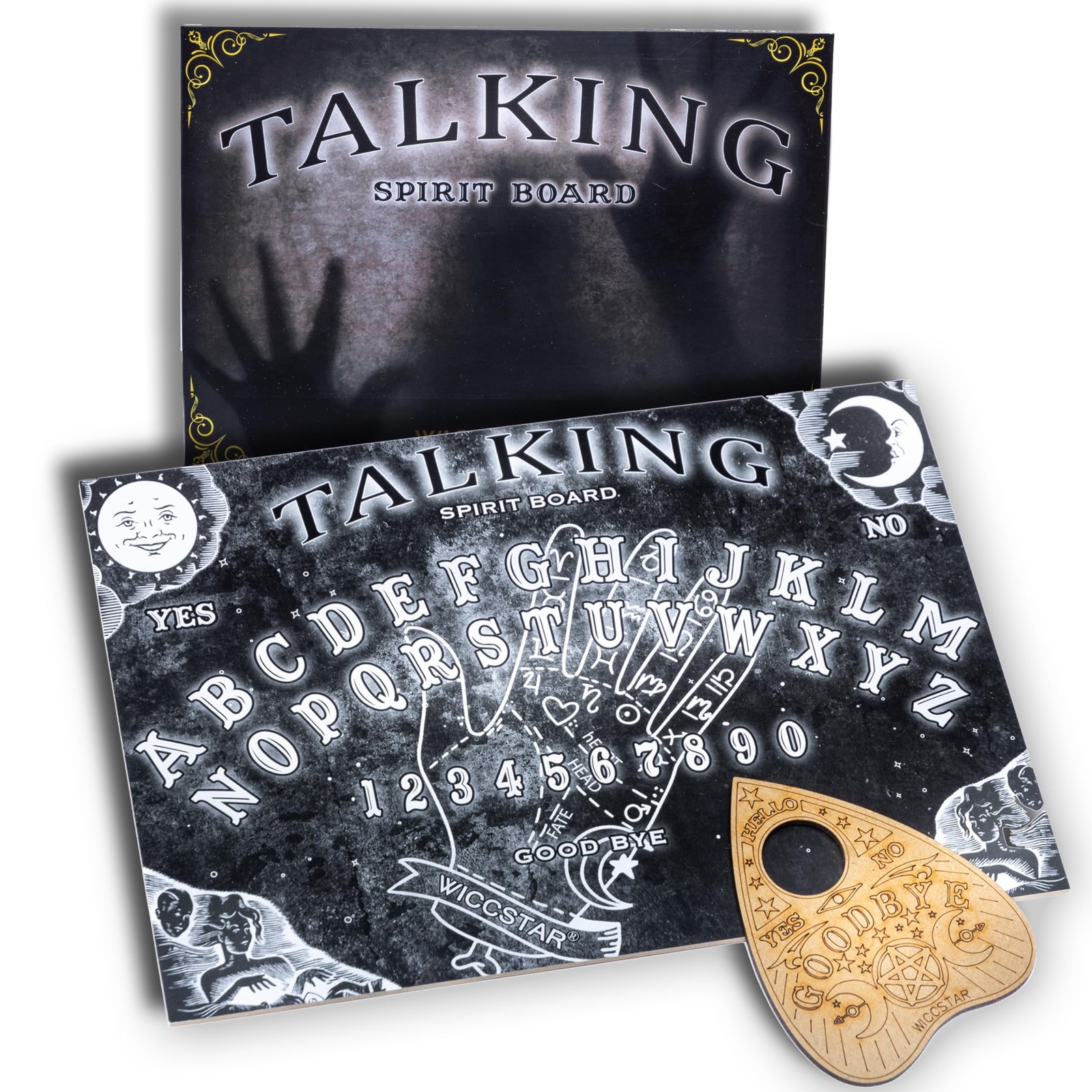 Black Spirit Board Game for Ghost Hunting with A4 Size – 12 x 9 Inches