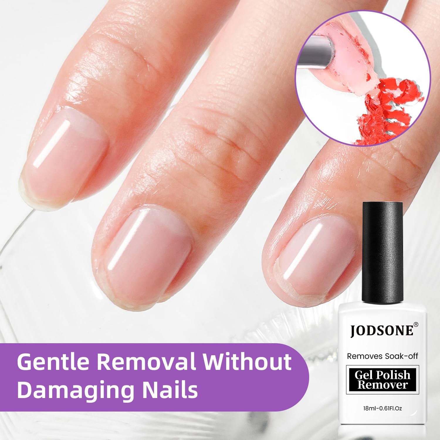 JODSONE 18ml Gel Nail Polish 0.61 Fl Oz (Pack of 1), 18ML Removers