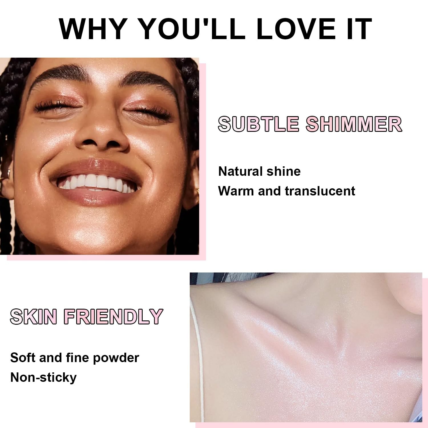 Hair and Body Glitter Spray, Holographic Glitter Highlighter Powder, Face Bod…