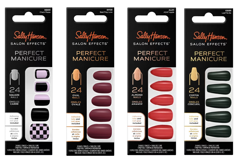 Sally Hansen Salon Effects Perfect Manicure Press on Nails – Buy 2 Get 1 Free
