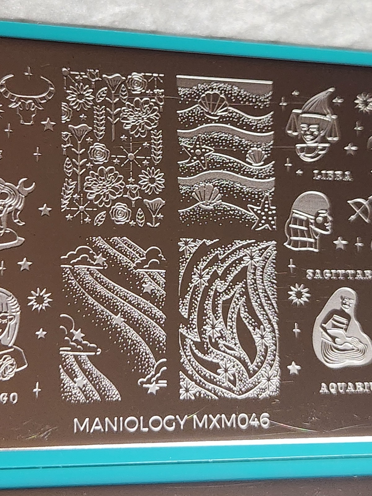 Maniology MXM045 & MXM046 Astrology Nail Stamping Plates