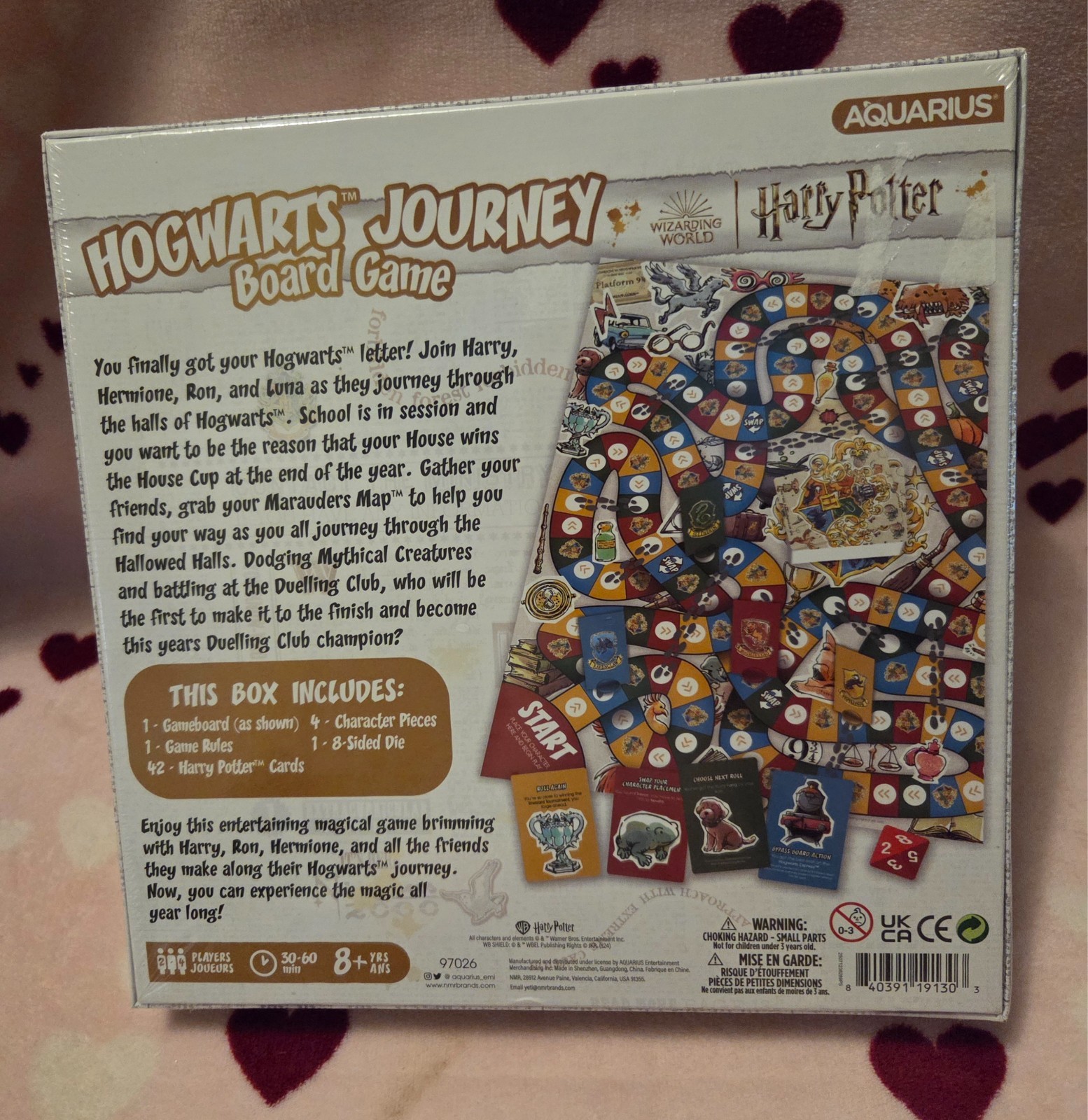 NEW Harry Potter Hogwarts Journey Board Game – Fun for Kids & Adults!