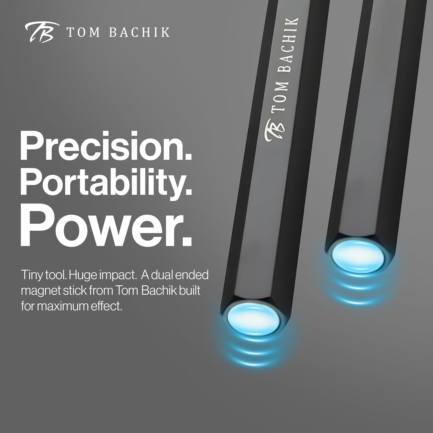 Tom Magnet Stick for Nail Art – Dual Ended Magnetic Wand Tool for Cat Eye Nails