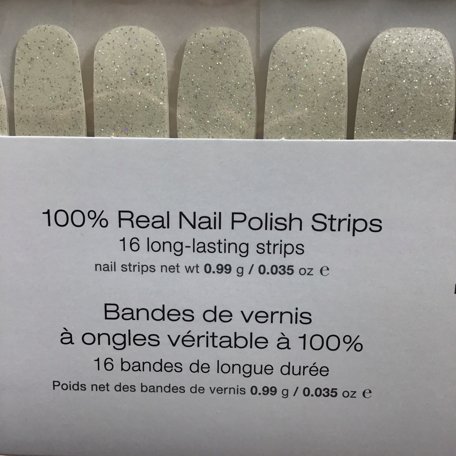 Color Street Glitter Nail Polish Strips Couldn’t Carat Less (not retired)