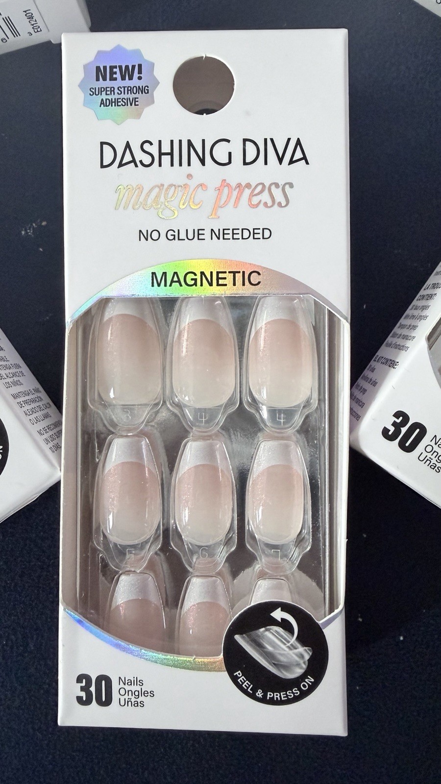 PRESS ON NAILS – Dashing Diva Magic Press Nails, Long, 6 boxes