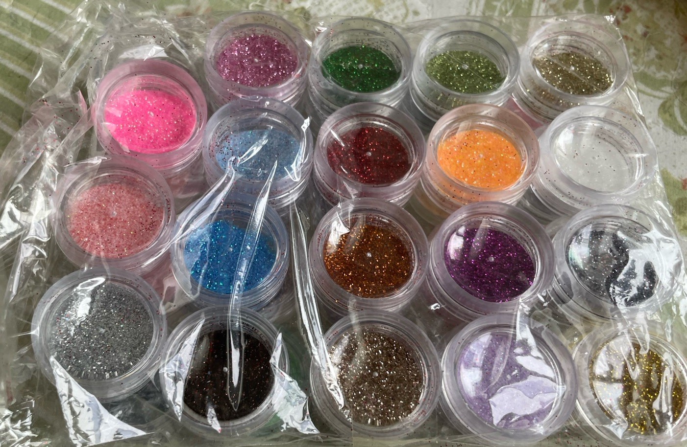 Professional Nail Art Lot Of 200+ Items Color Powder Nail Tips Organizers Etc