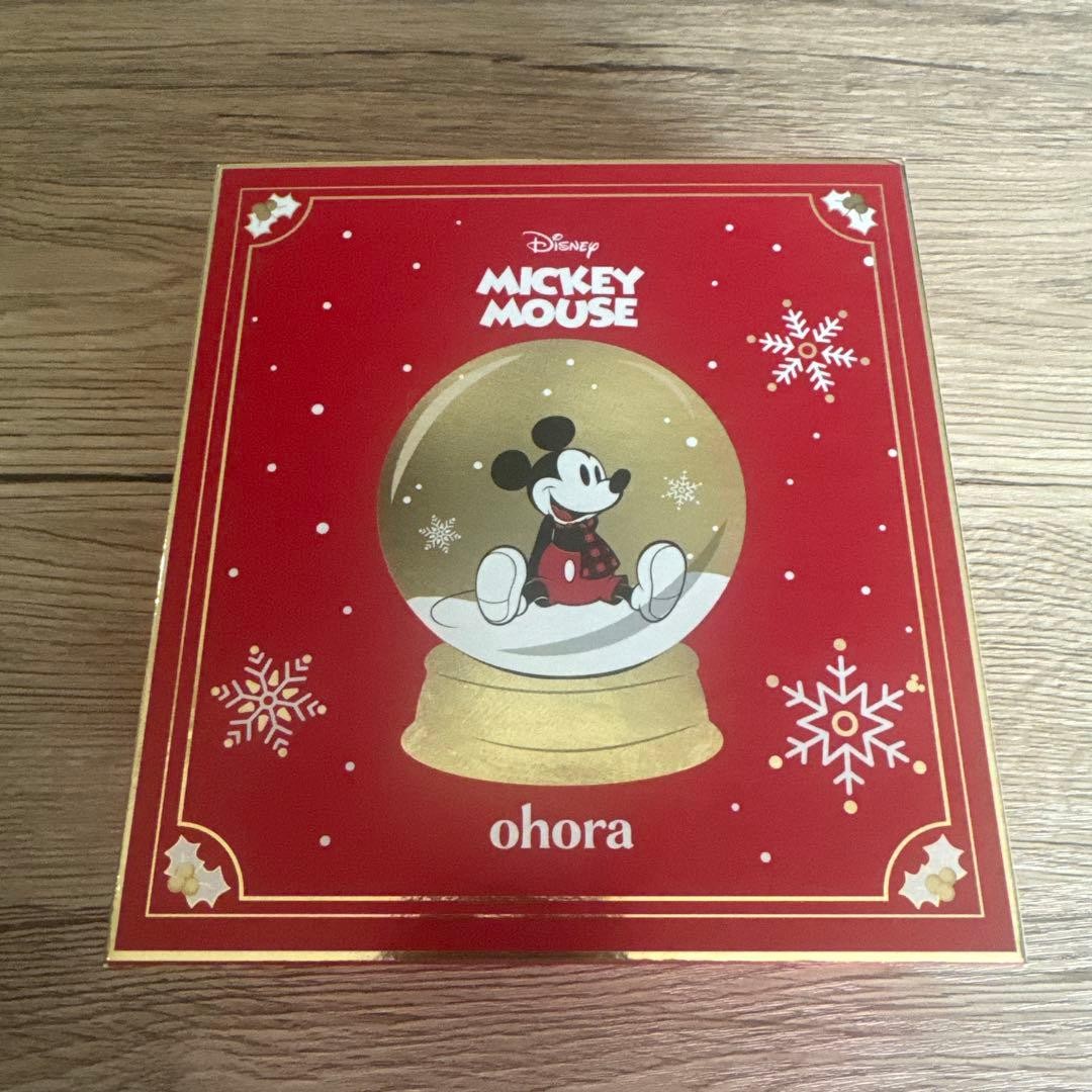 ohora x Disney Mickey Mouse Holiday Nail Sticker Set + Gel Lamp