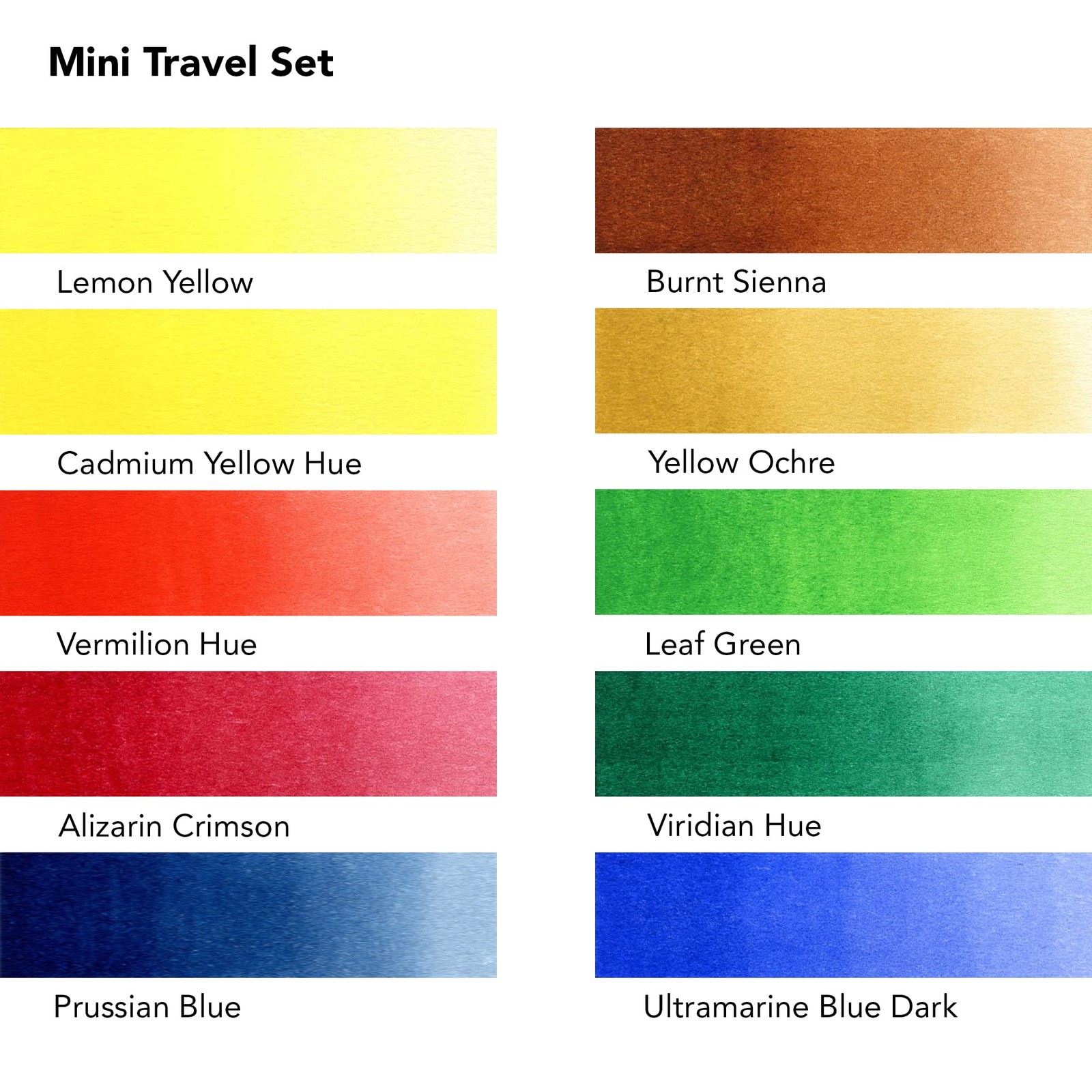 Daler Rowney Mini Half Pan Travel Tin, 12 Piece Set, Colors May Kitchen