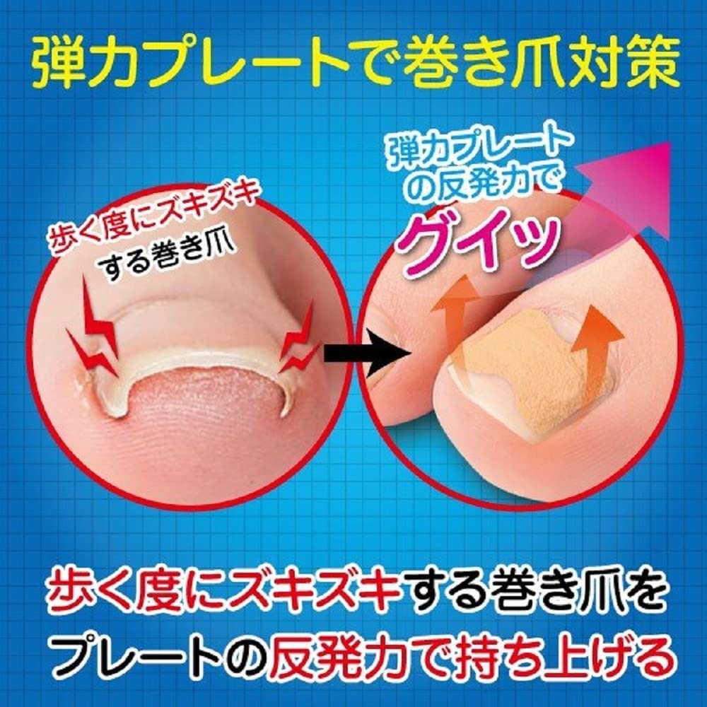 Easy to apply Dr. ingrown nail tape 60 pieces x 2 sets