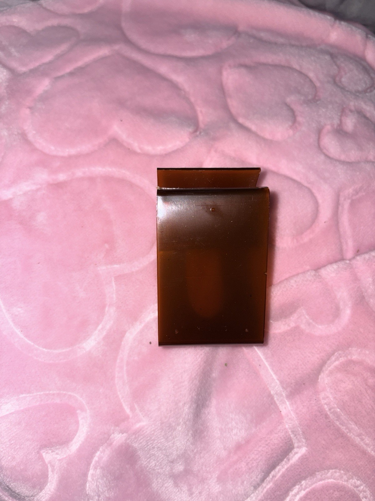 Tilt It 1980 Vintage Fingernail Polish Holder Brown Plastic Made in Hong Kong