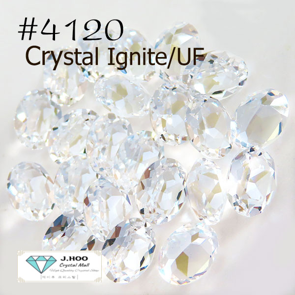 Swarovski 4120 Oval Fancy Stone 8*6mm(4pcs)