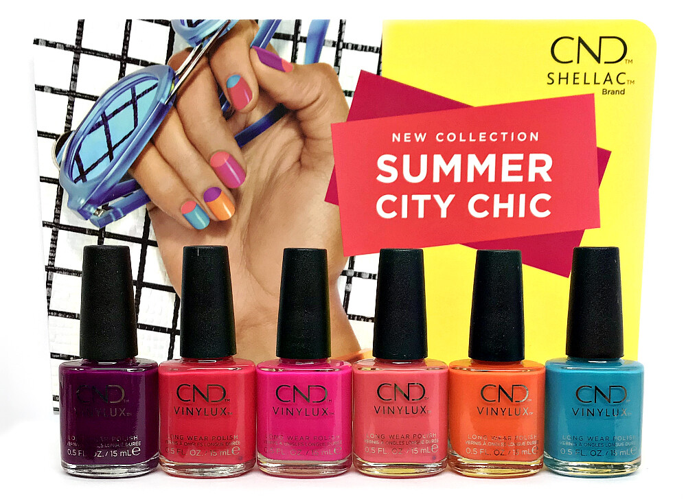 VINYLUX CND Nail Polish – CITY CHIC Resort Summer 2021 Collection Pick Any 0.5oz