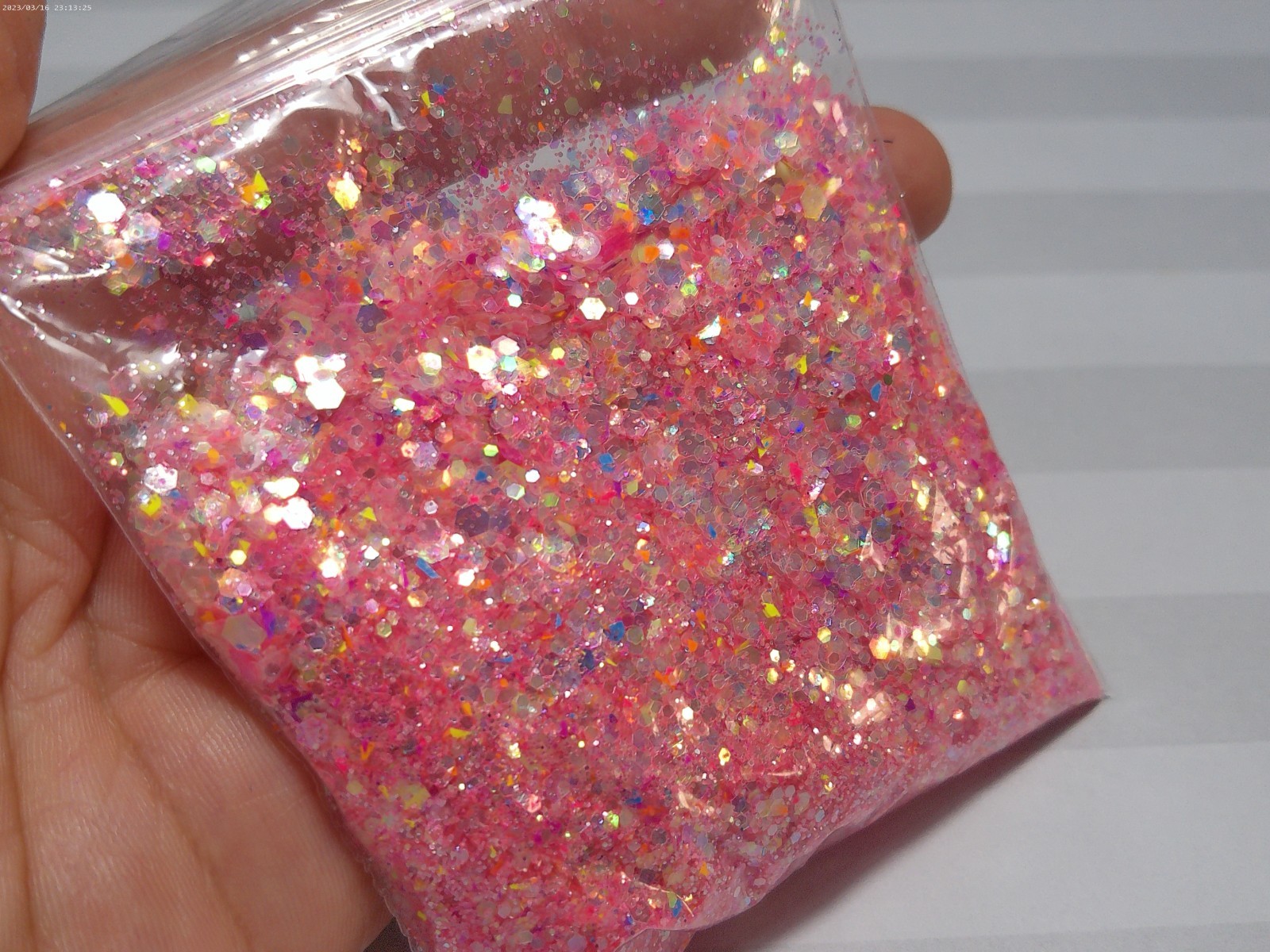 15 bags Glitter mixes for nail art Bundle