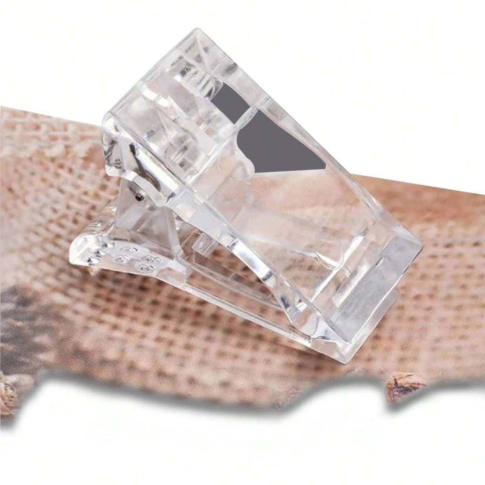 Nail Tip Clamps for Polygel Extension Nail Fixing Quick Building Clip Fingernail