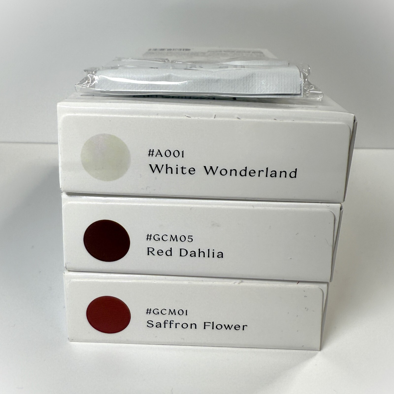 3 Dashing Diva Glaze Semi-Cured Gel Nail Dome Effect A001 GCM05 GCM01