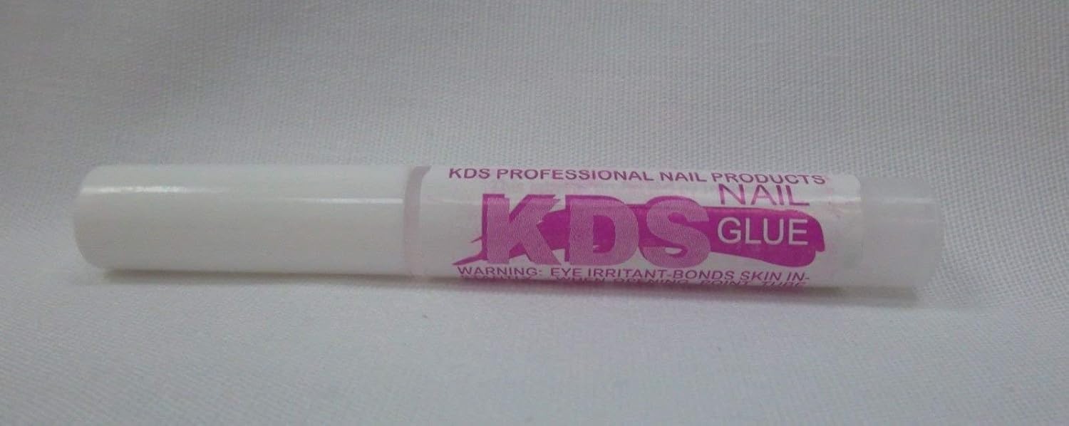 10 pcs Nail Tip Glue – Adhesive Super Bond for Acrylic Nails Tips – 0.07 oz f…