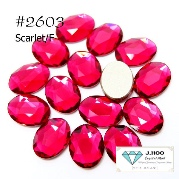 Swarovski 2603 Oval Flat Back 8*6mm (8pcs)