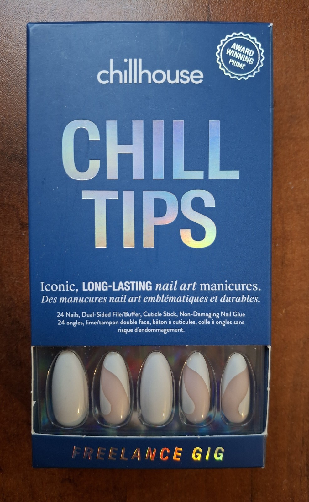 Chillhouse Chill Tips Freelance Gig Almond Shaped Press On Nails