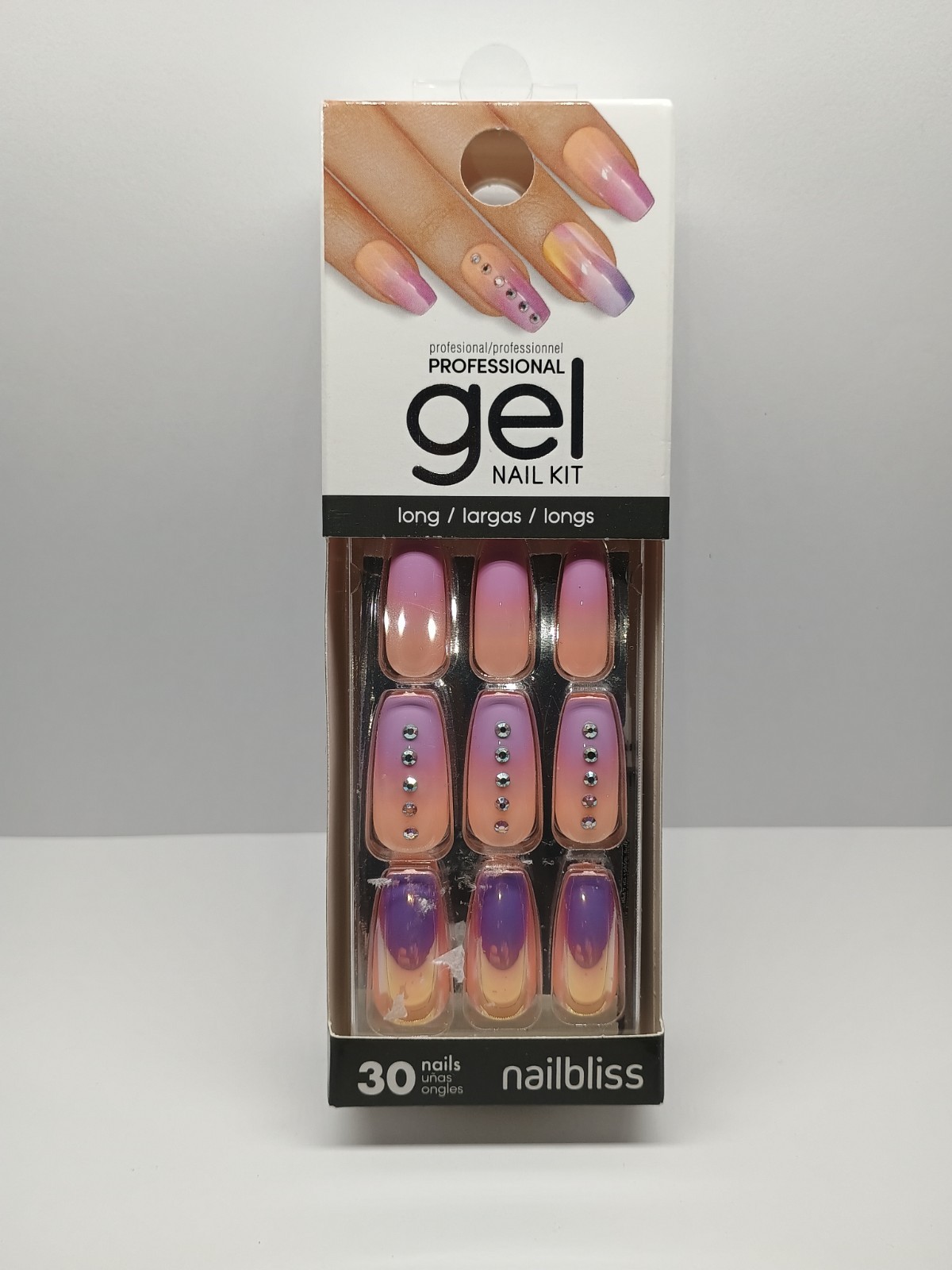 Nailbliss Gel Glue-on Nails – You Choose (Pack of 1)