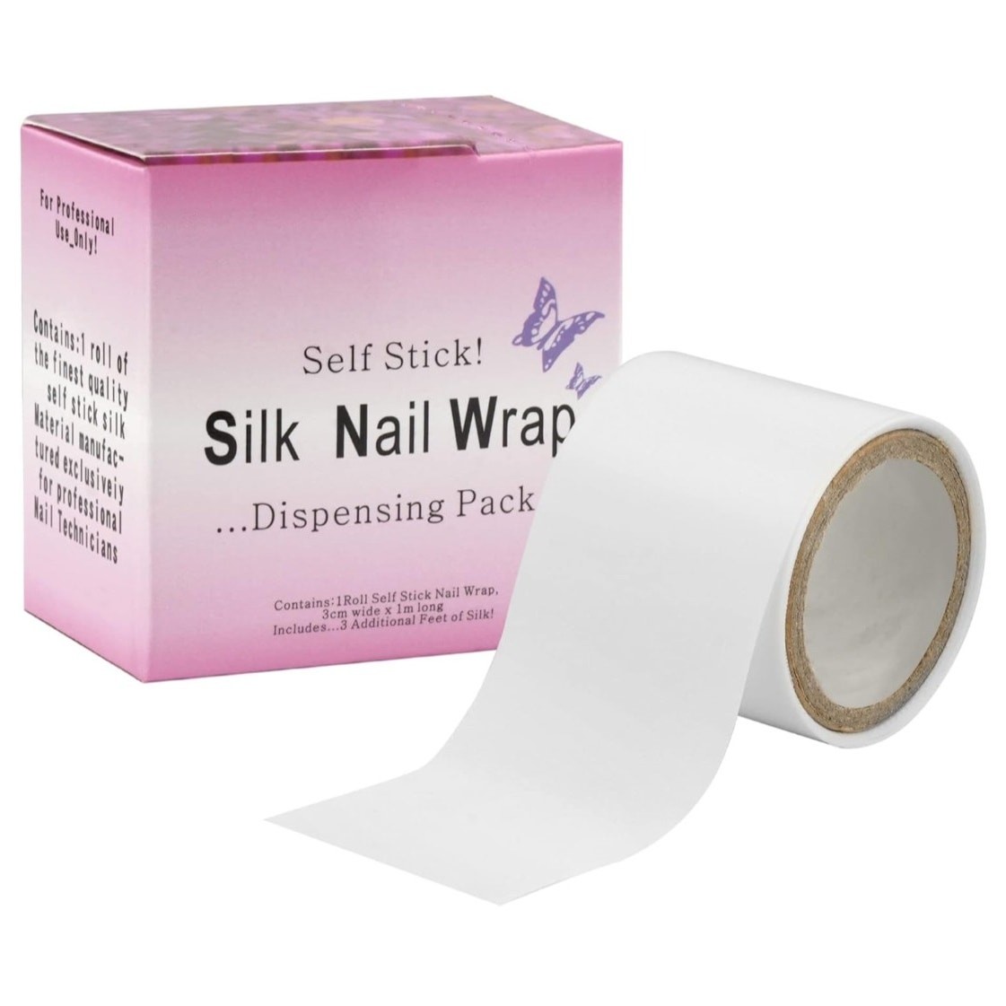 Self Stick Silk Nail Wrap | Nail Repair Wrap