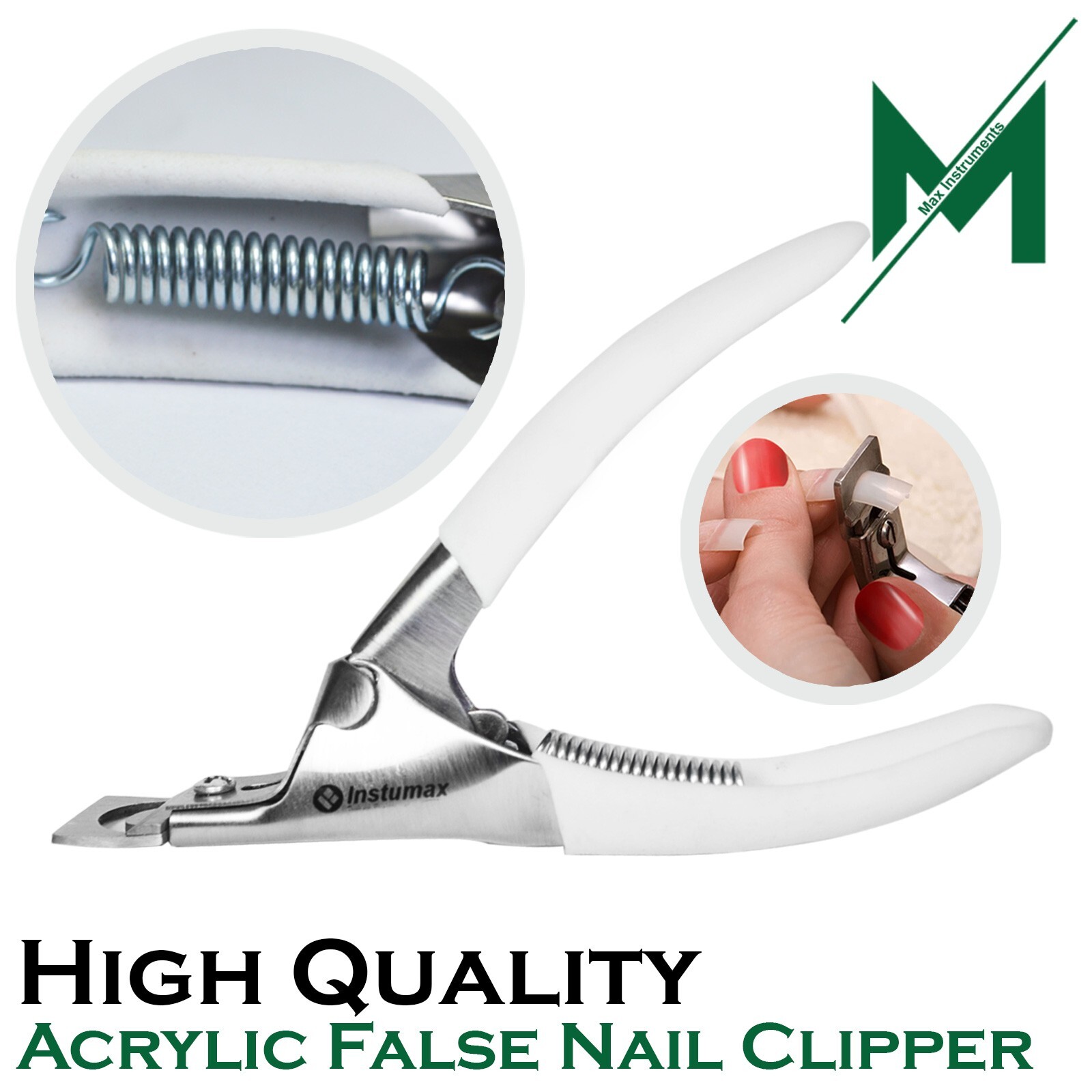 Acrylic False Nail Tip Cutter Clipper Beauty Manicure Artificial Nails Trimmer