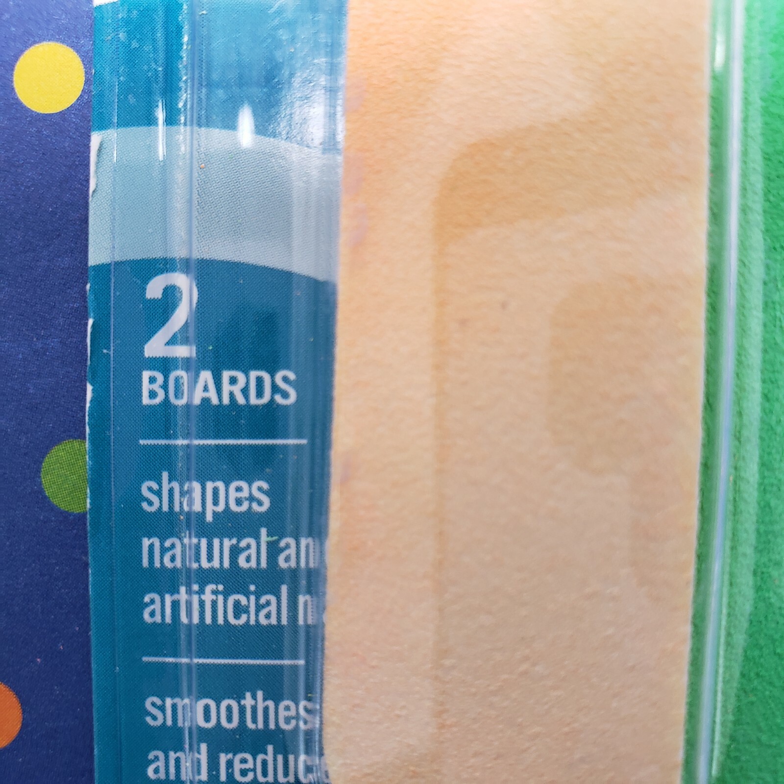 TRIM Salon Boards HEAVY DUTY 100 GRIT; MED 180 GRIT Nail File/Emery Board #15861