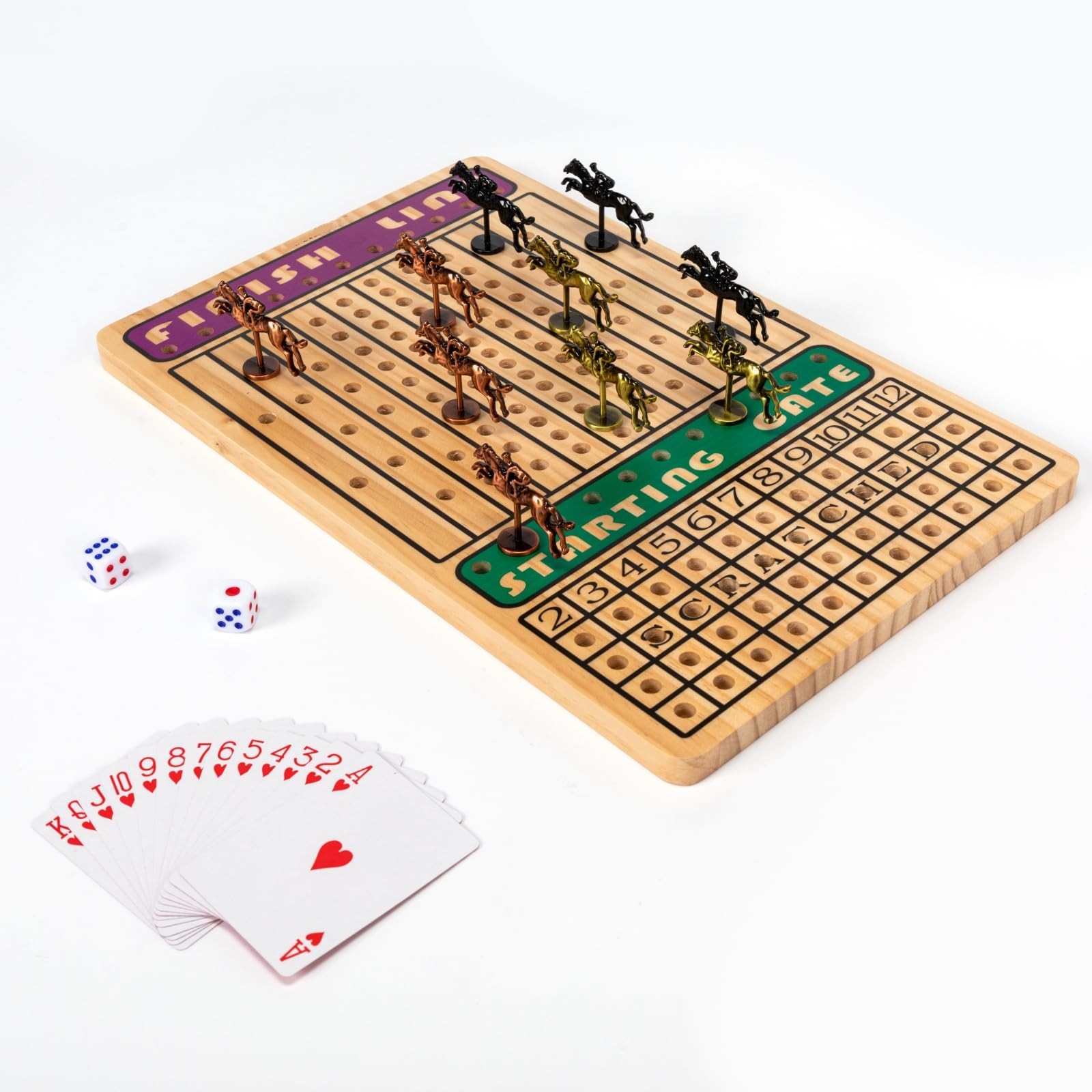 Horse Race Board Game 15.6 in Game,