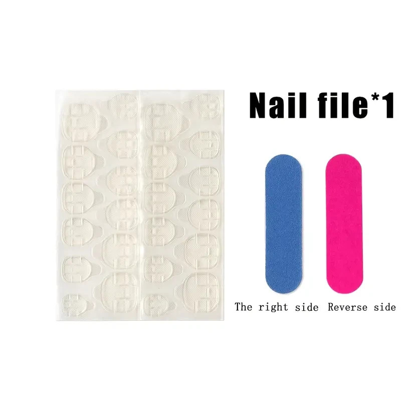Square Acrylic Press-On Nails 24pcs | Short Set Floral Night Ghosts Design