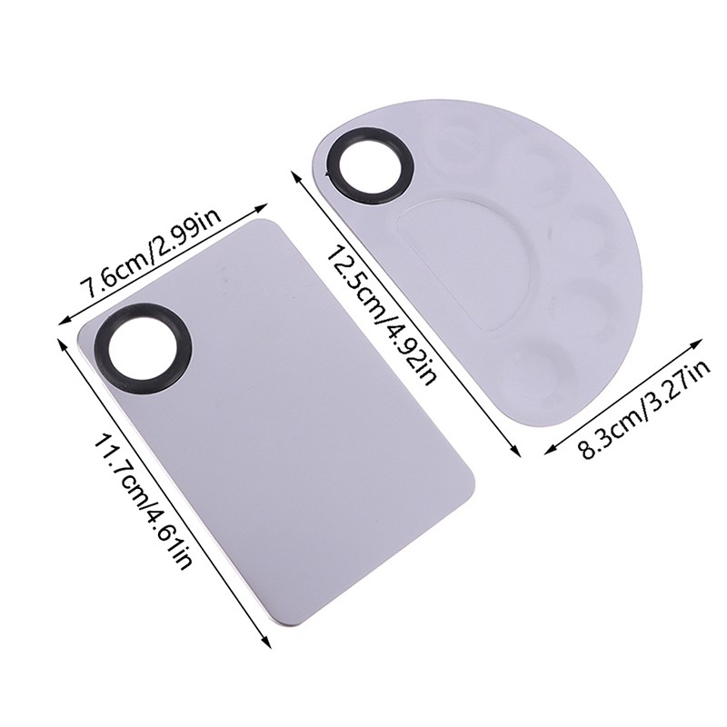 Makeup Mixer Nail Art Polish Mixing Plate Foundation Eyeshadow Mixer Palette
