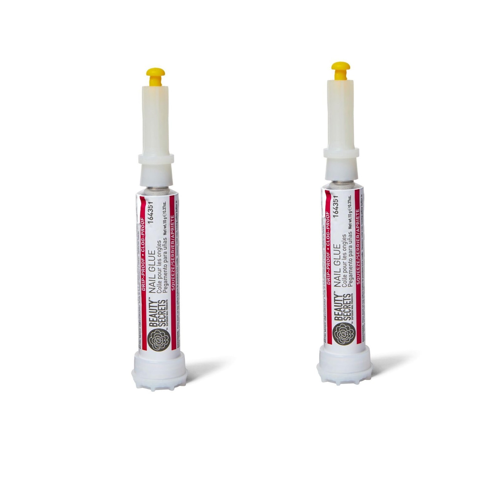 Drip & Clog Proof Nail Glue – 2 Pack, Strong Hold, Quick Drying, Easy Applicatio