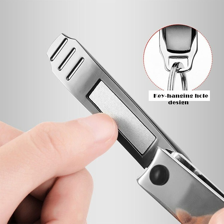2 PCS FINGERNAIL THICK TOE NAIL CLIPPERS CUTTER SET MANICURE PEDICURE TOOLS