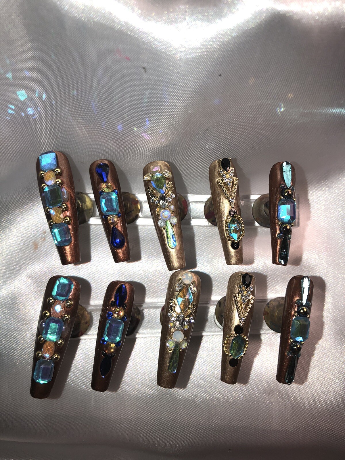 Z NAILZ! Gorgeous Set Of Handmade Press On Nails