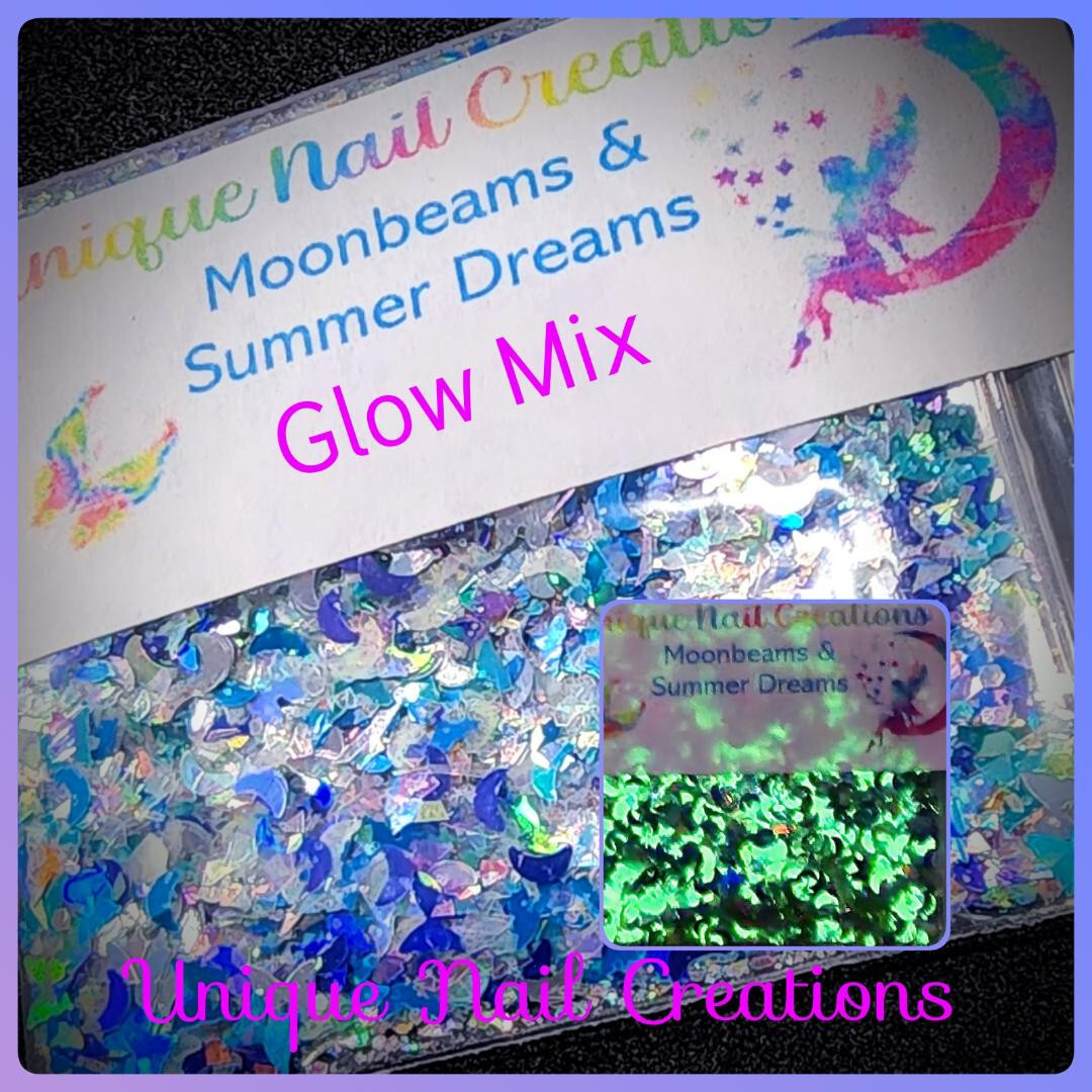 Limited Edition GlitterMix~GLOW SUMMERDREAM~Nail Art/Body Glitter/festival/Slime