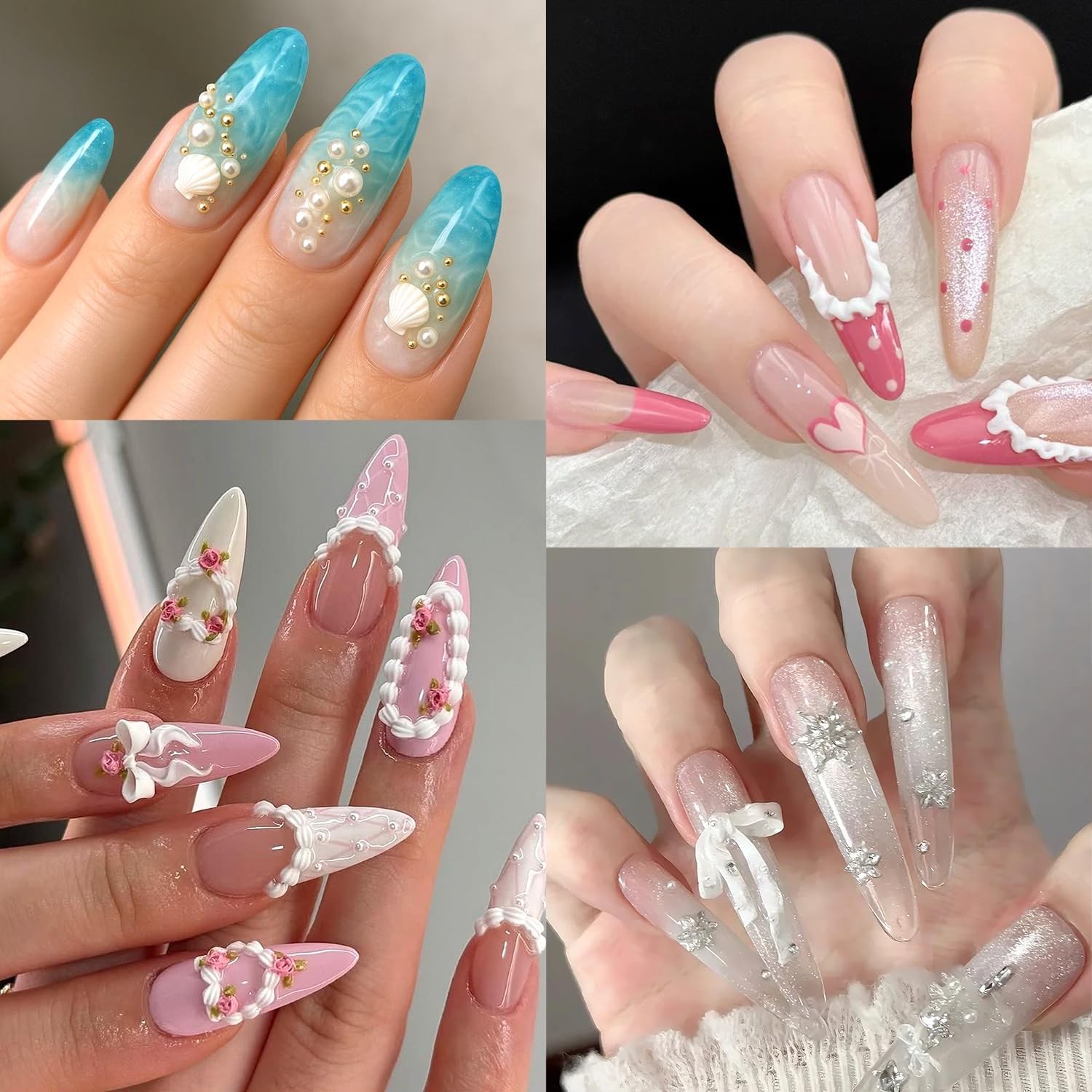 3D Nail Mold Gel, 15g Soft Molding Nail Gel for Sculpting Carving Silicone Mo…