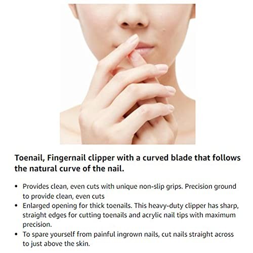 (3 Pack) Nail Clippers Set with Nail File Toenail Clippers Nail Pack of 3