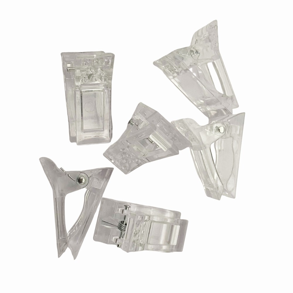 Nail Tips Clip Extension Clamp Clips Quick Building Poly Builder Gel 10PCS/Set