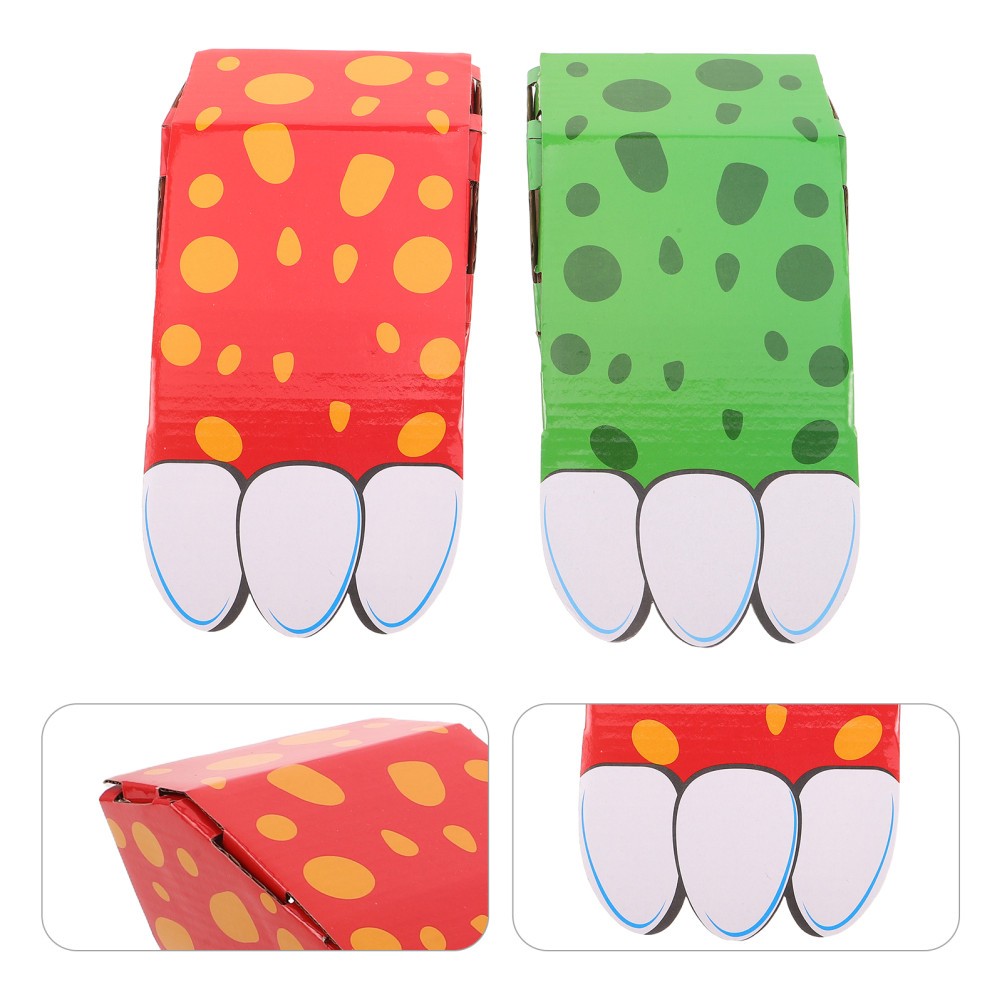 4 Pairs Claws Gloves Children’s Wearable Cardboard Toys for Kids