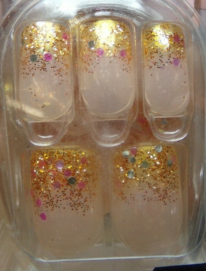 Kiss imPRESS Press-on Nails Medium, Shiny – Choose Color Pink, Coral, French