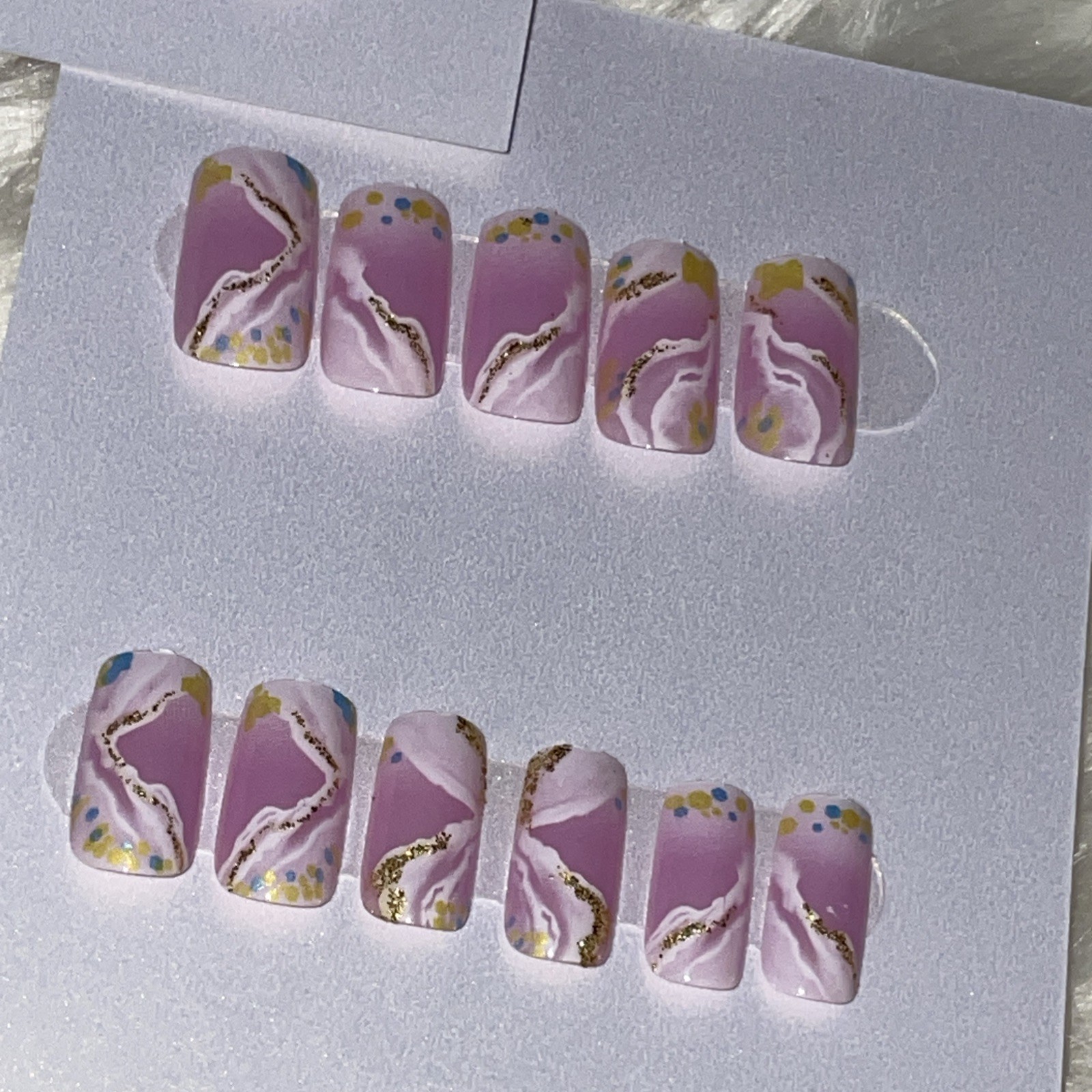 24 Piece Nails ~ Number 102 ~ Cute Press on Nails ~ Fast Shipping ~