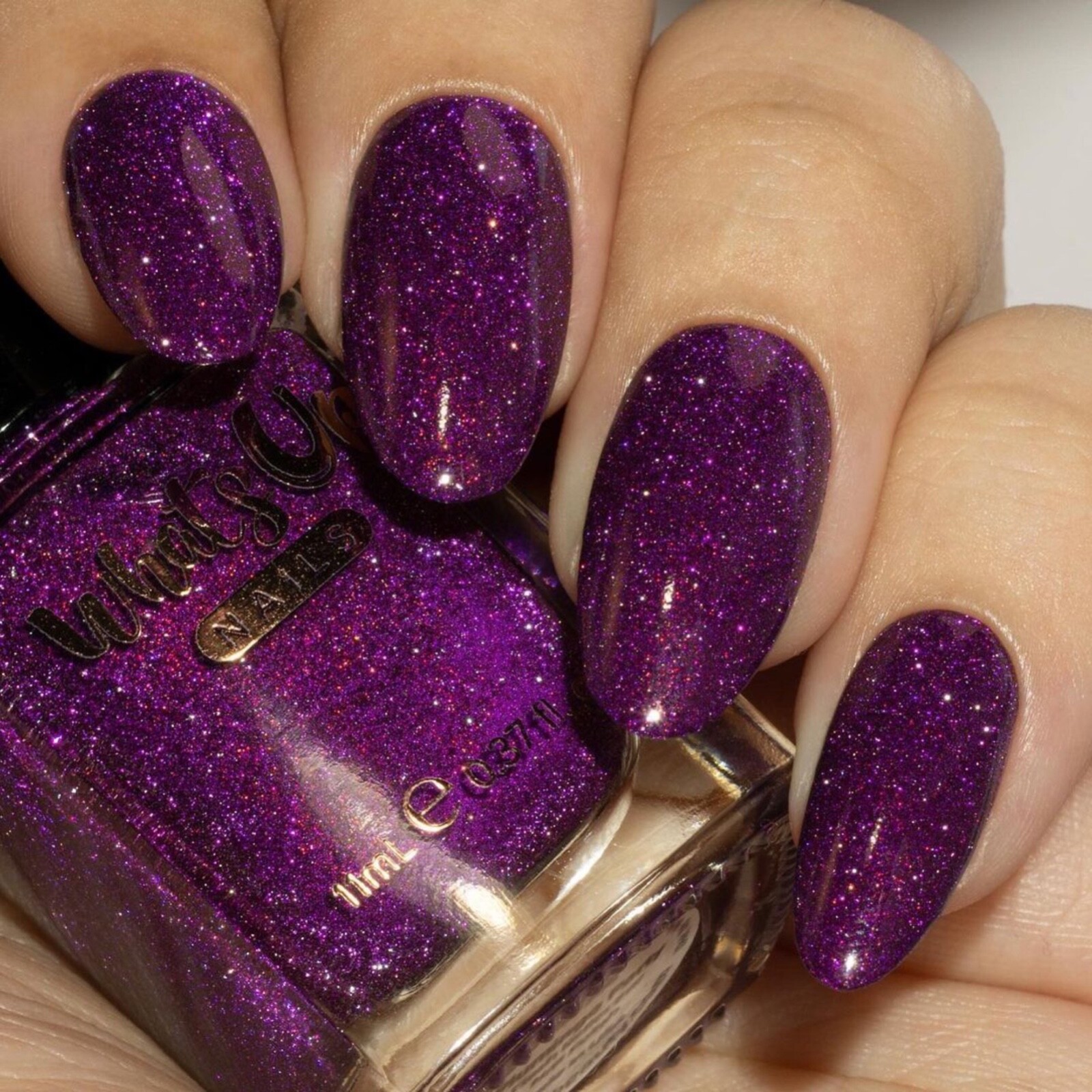 Whats Up Nails – Plumingo Party Regular Polish (Flash Reflective)