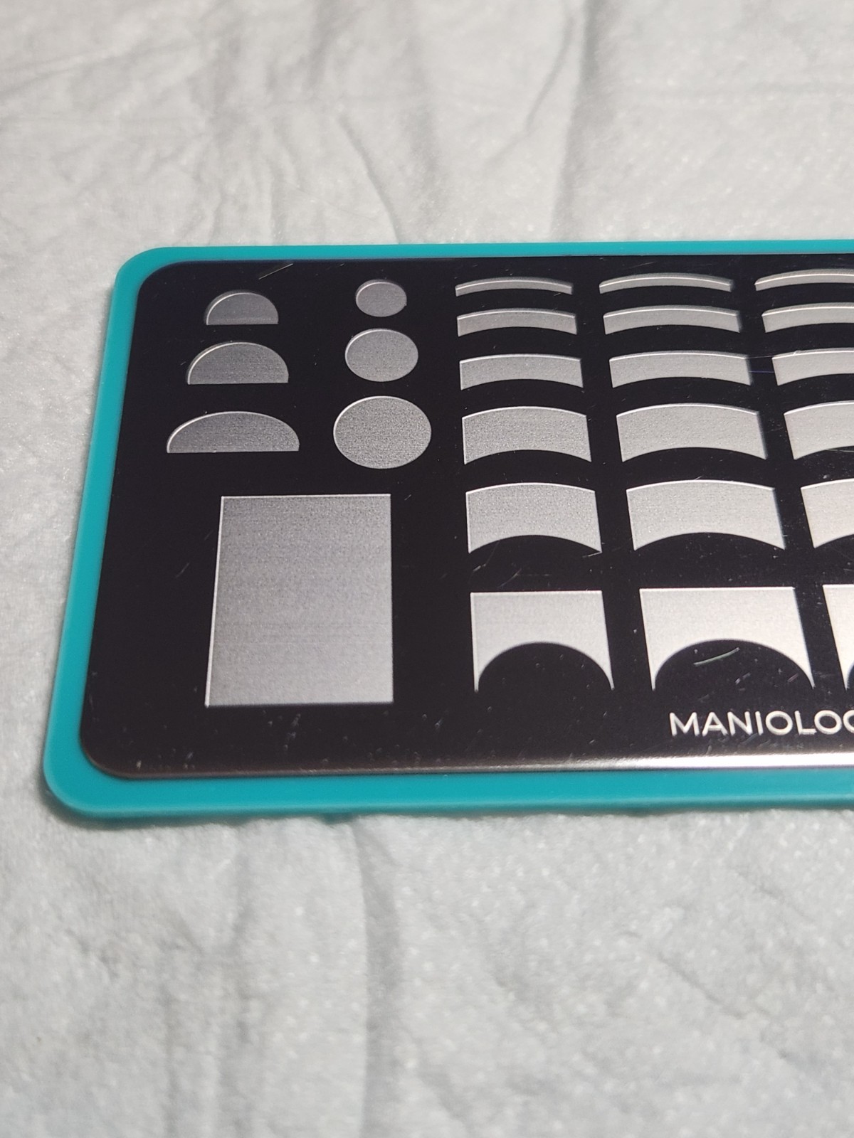 Maniology Nail Stamping Plate M052 French Mani