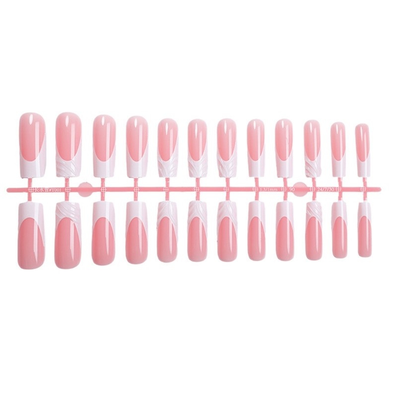 on Nail Square Shaped False Nail Quick Apply for Any Outfit and Occasion