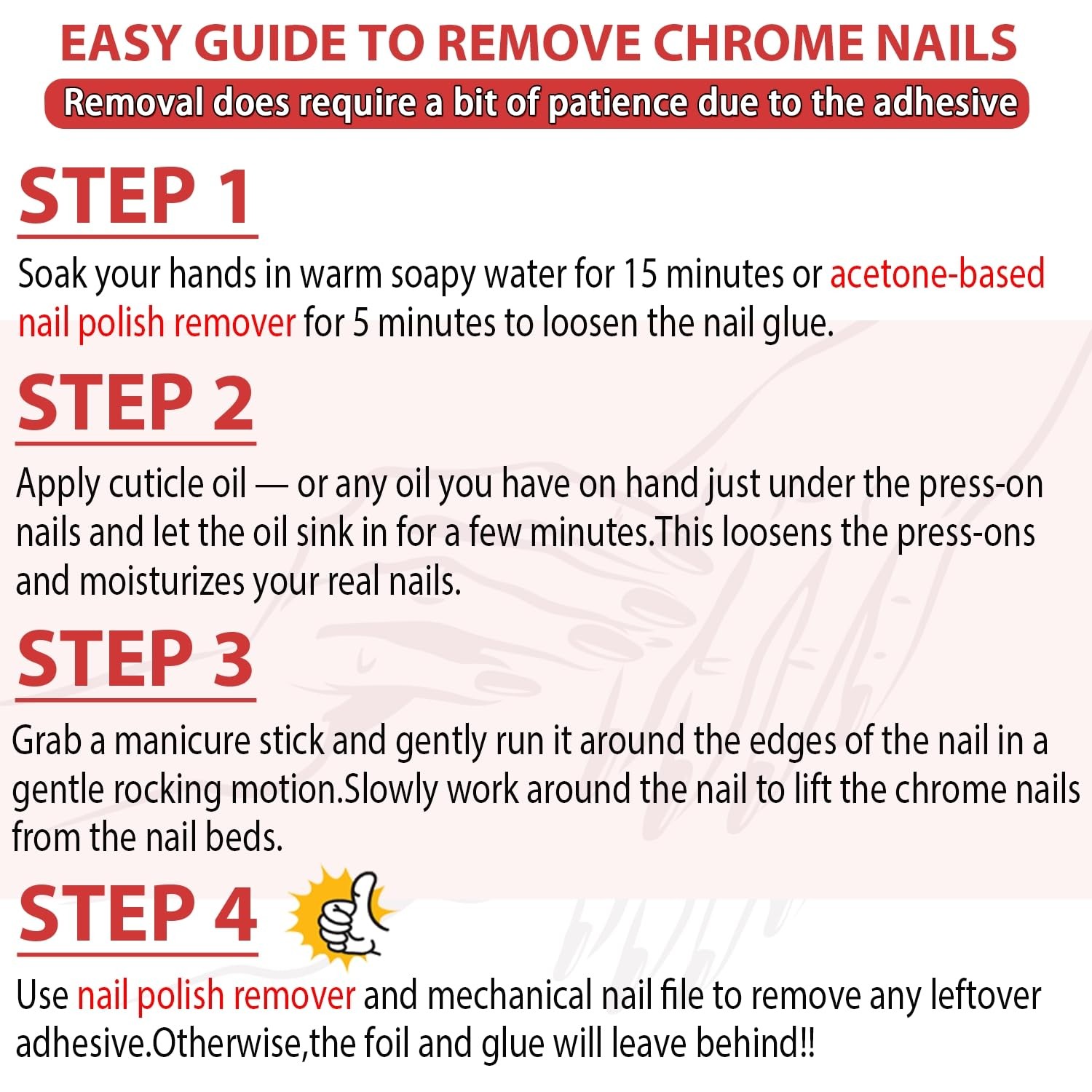Bronze Chrome Press on Nails Medium Almond, Metallic Brown Acrylic Fake Nails…