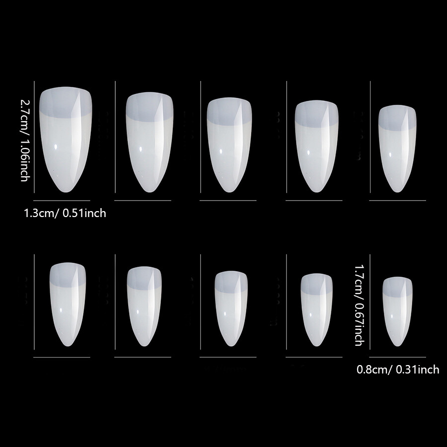 100Pcs Artistic Eagle Claw Fake Nails False Tips Extension Fashionable Nail Art