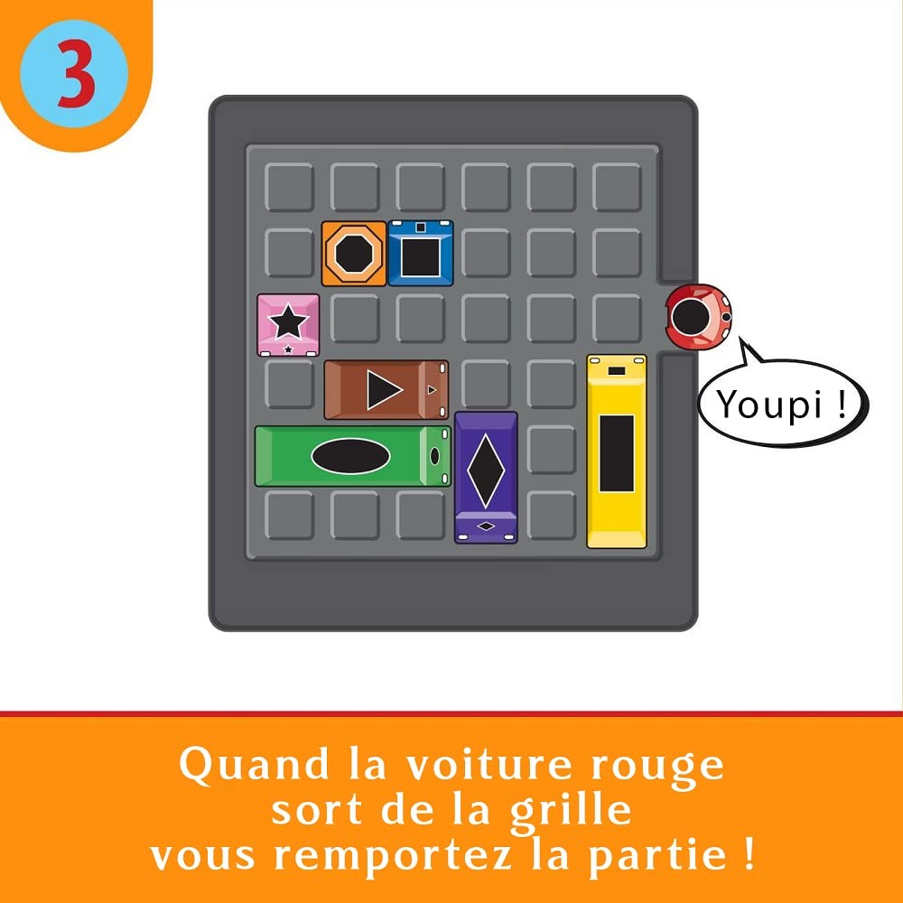 ThinkFun My First Rush Hour – Engaging Brain Game for One Size, Multicolor