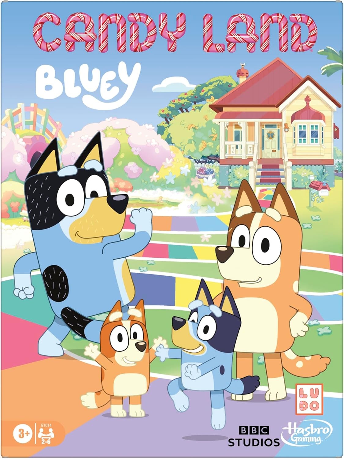 Hasbro Gaming Candy Land Bluey Edition Board Game | Ages 3 and Up | 2-6…