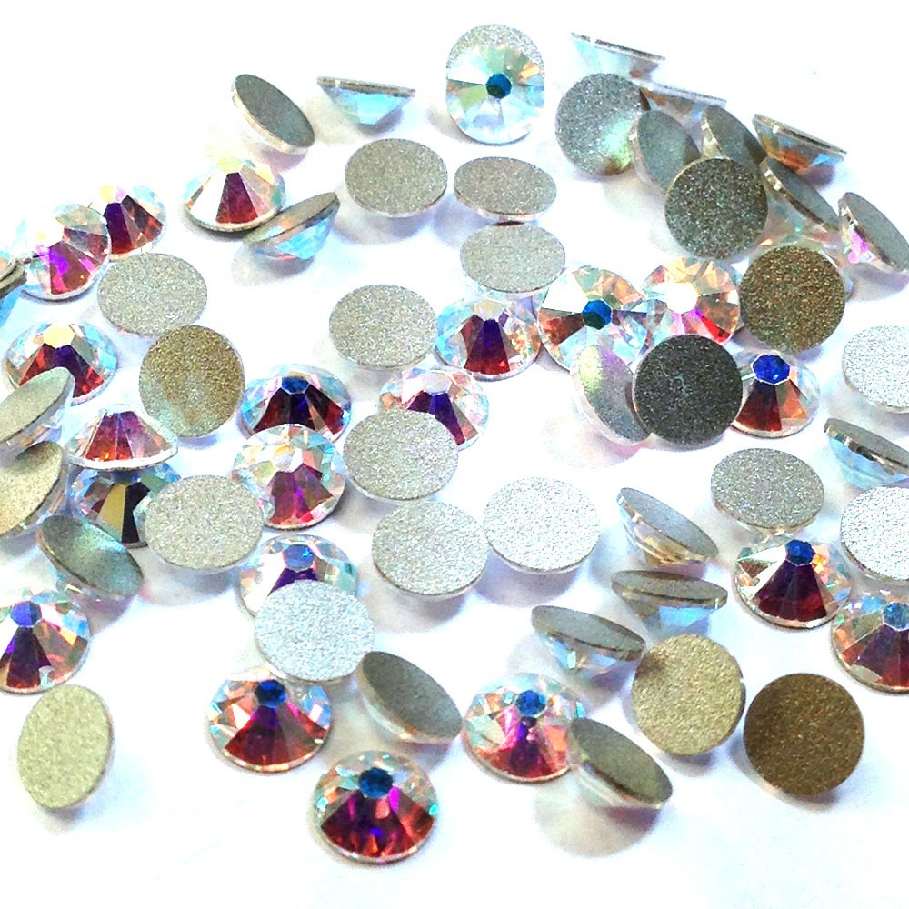 Swarovski 2058/2088 Flatbacks Rhinestones Wholesale lot Bulk CRYSTAL AB (001 AB)