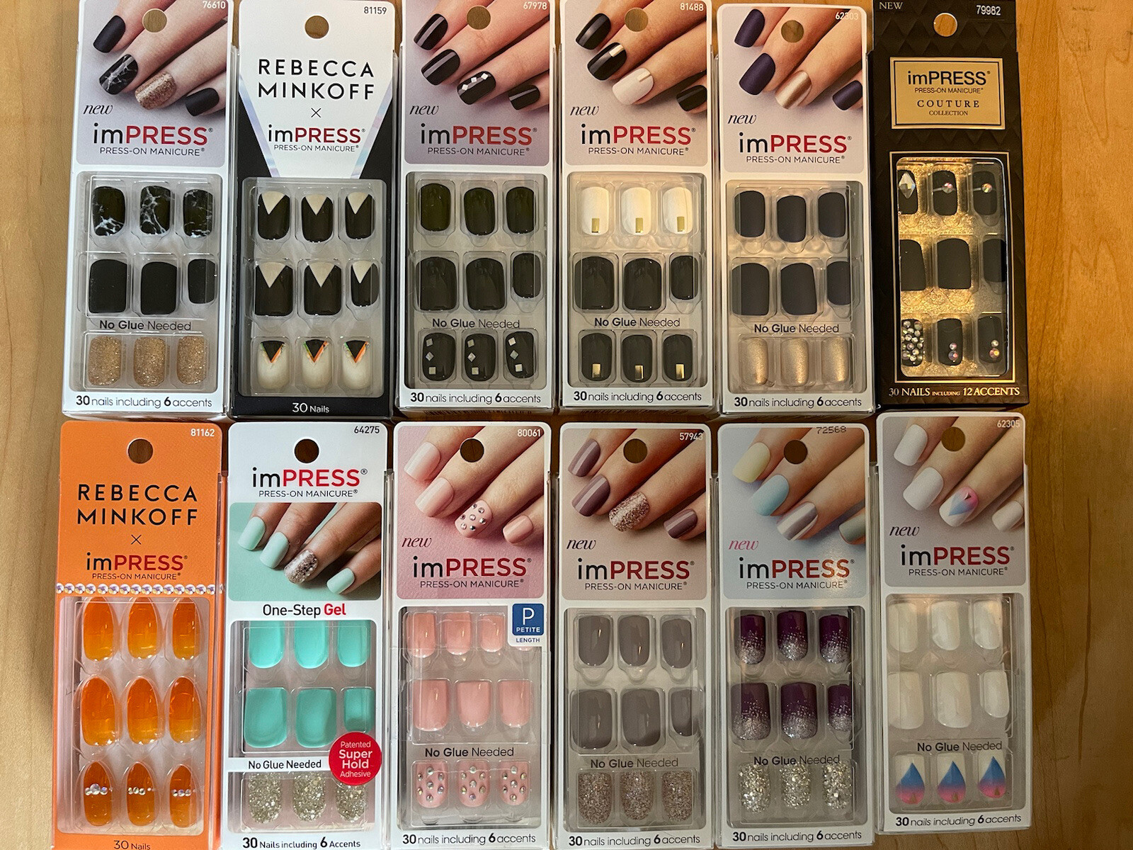 **Kiss imPRESS Press-On Nails set of 30 Nails -you choose style