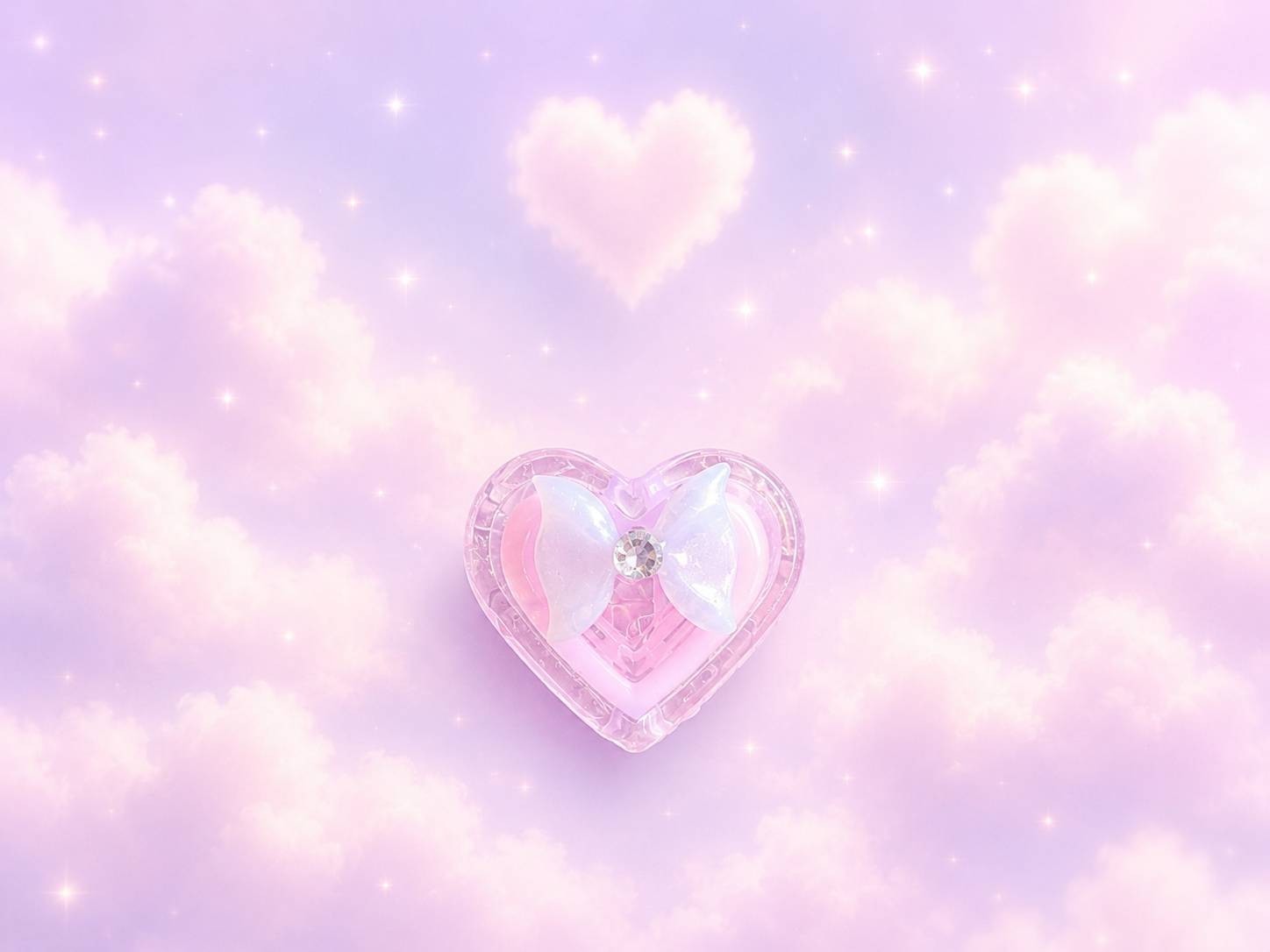 Japanese Handmade Kawaii Heart 3D Resin Nail Charms for Nail Art