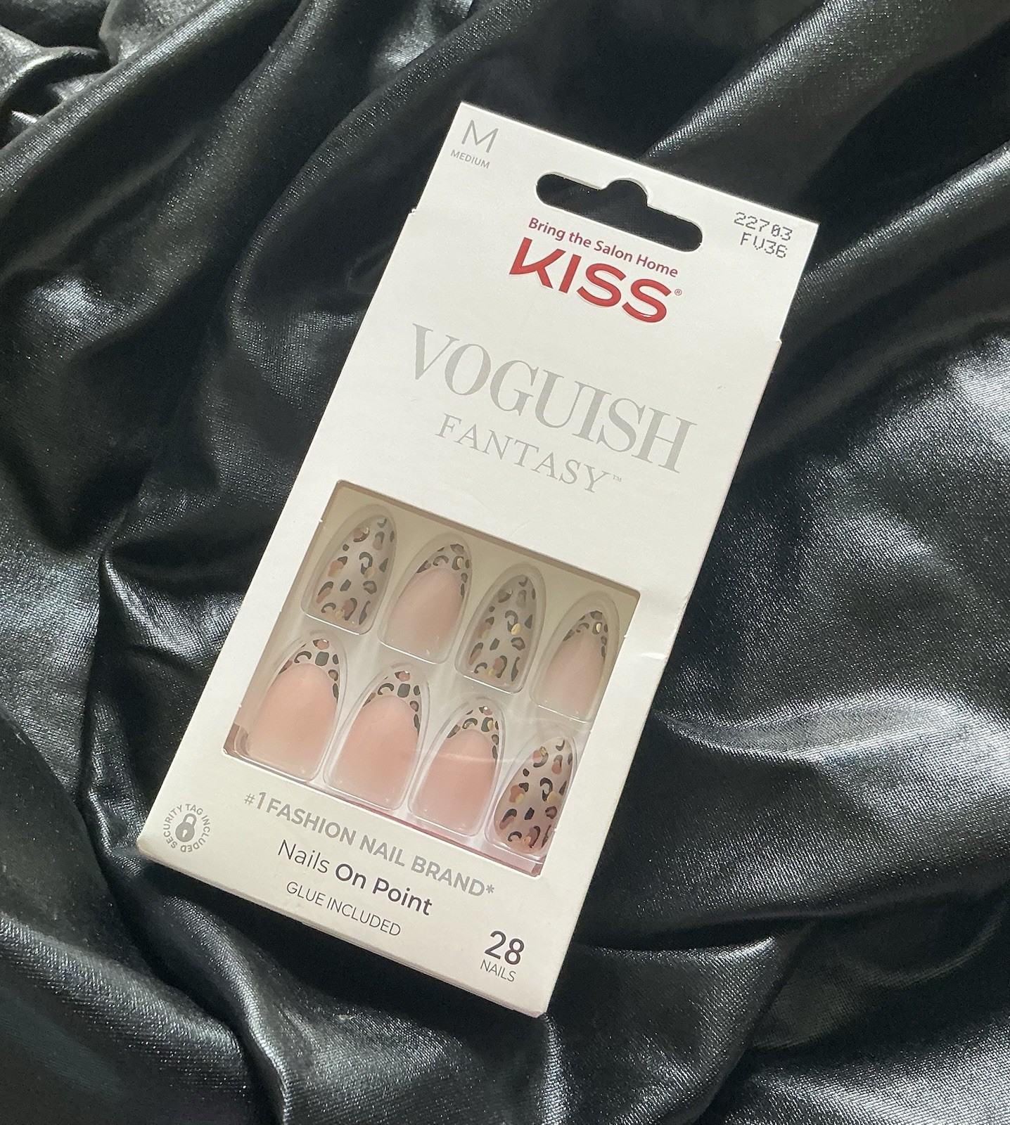 Kiss Voguish Fantasy Leopard Print Press On Nail Set Of 28~Includes Free Gifts💝